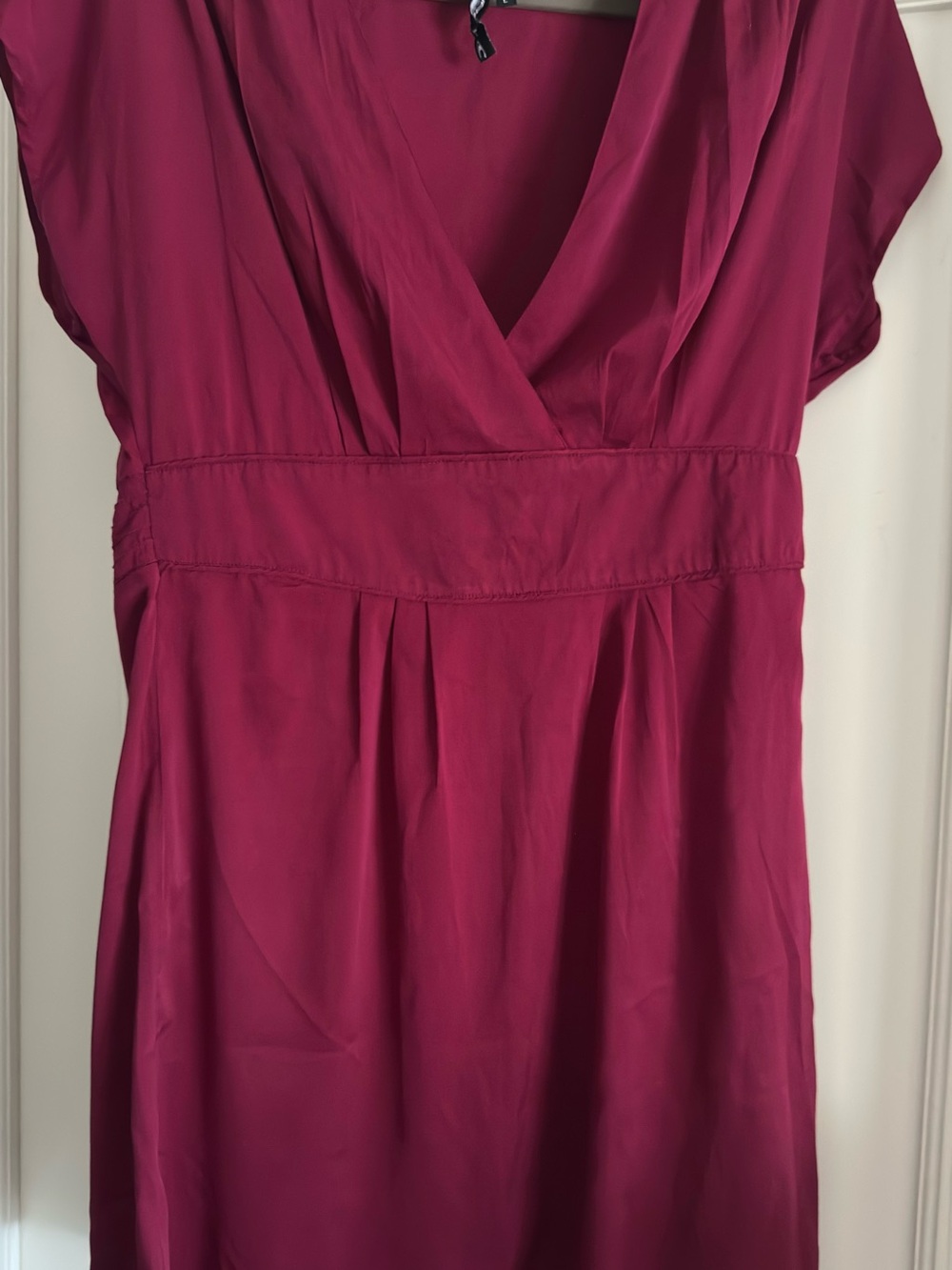 O'Neill Deep Rose Midi Dress with V-Neck